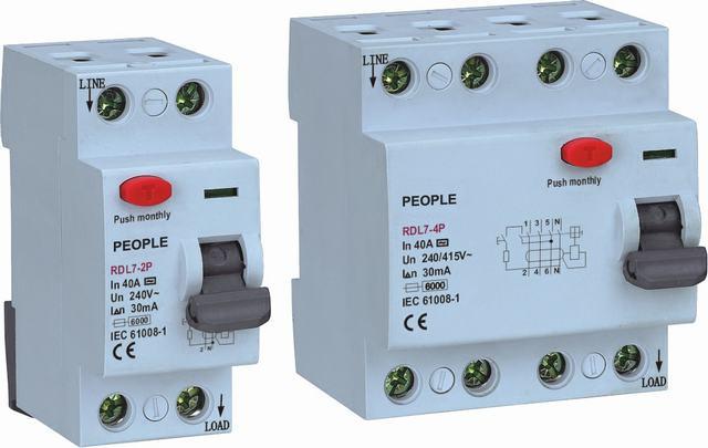 Residual Current Circuit Breaker (RDL7)