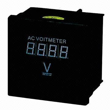 LED Display AC Digital Voltmeter