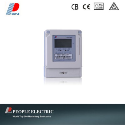 Kilowatt Hour Meter (DDSY858 Single-phase Electronic Prepaid Watt-hour Meter)