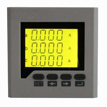 Digital AC Ammeter with LCD Display