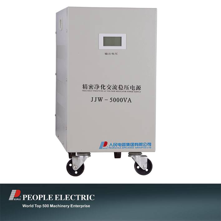 High Precision AC Voltage Stabilizer Jjw-5000 5000va